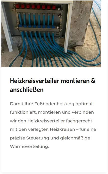 Heizkreisverteiler montieren in Hohenstein-Ernstthal