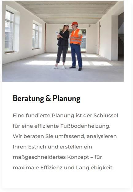 Heizung Planung