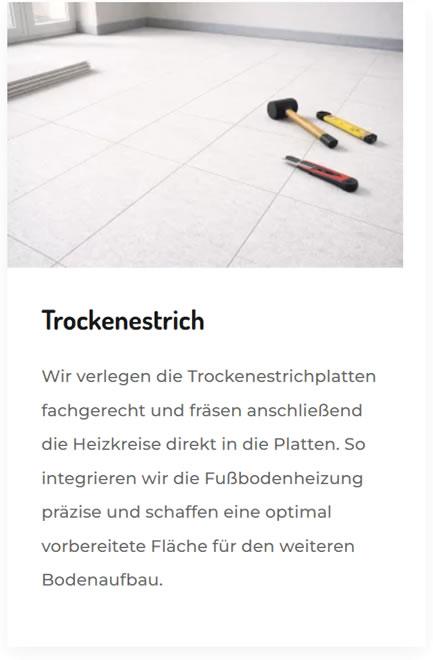 Trockenestrich in Hohenstein-Ernstthal